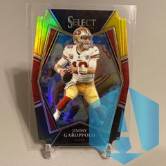 2021 Panini Select Jimmy Garoppolo Gold & Black PRIZM DIE CUT Premier Level #131